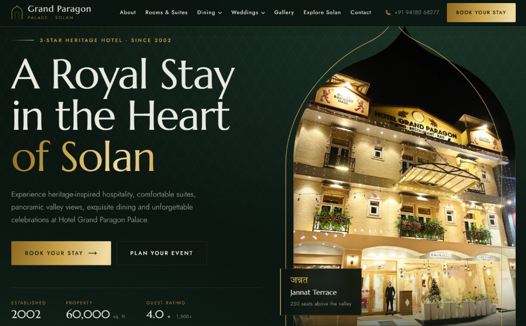 Grand Paragon Palace — Heritage Hotel